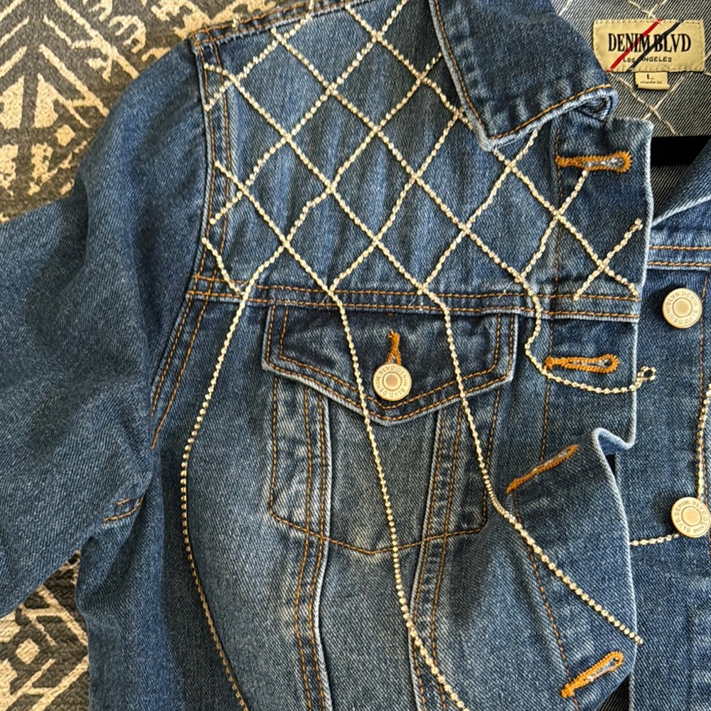 Bling  Denim Jacket - Picture 2 of 3